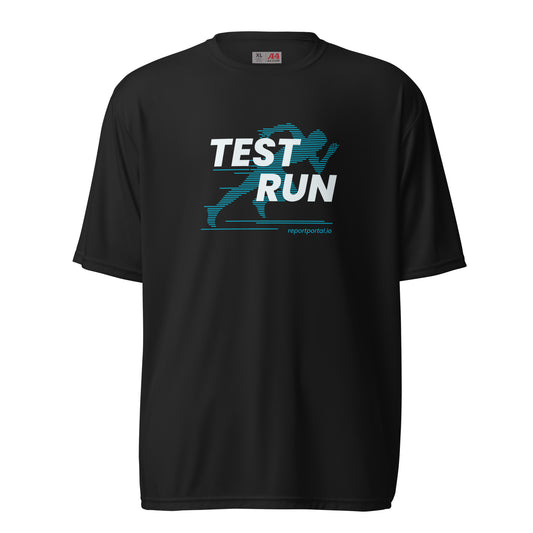 TestRun — unisex performance t-shirt